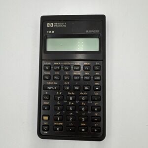 Hewlett Packard HP‎ 10B Business Financial Calculator. No cover.